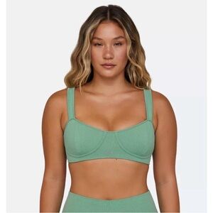 Set Active Contour Bra Green Size L